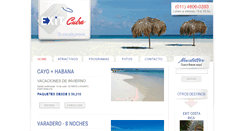 Desktop Screenshot of exitcuba.com.ar
